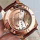 Replica Swiss Omega Seamaster GMT 150M Watch Rose Gold Coffee Brown Version (7)_th.jpg